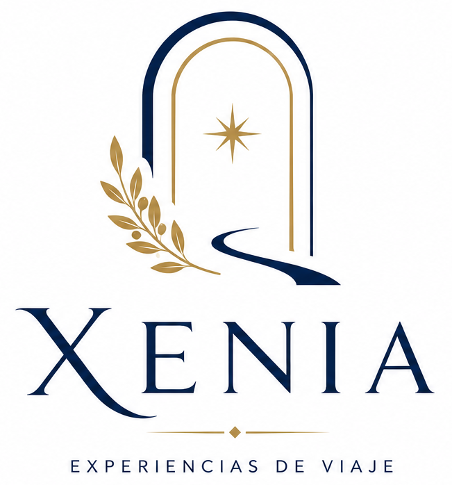 Xenia, agencia de viajes mexicana — logotipo ξενία
